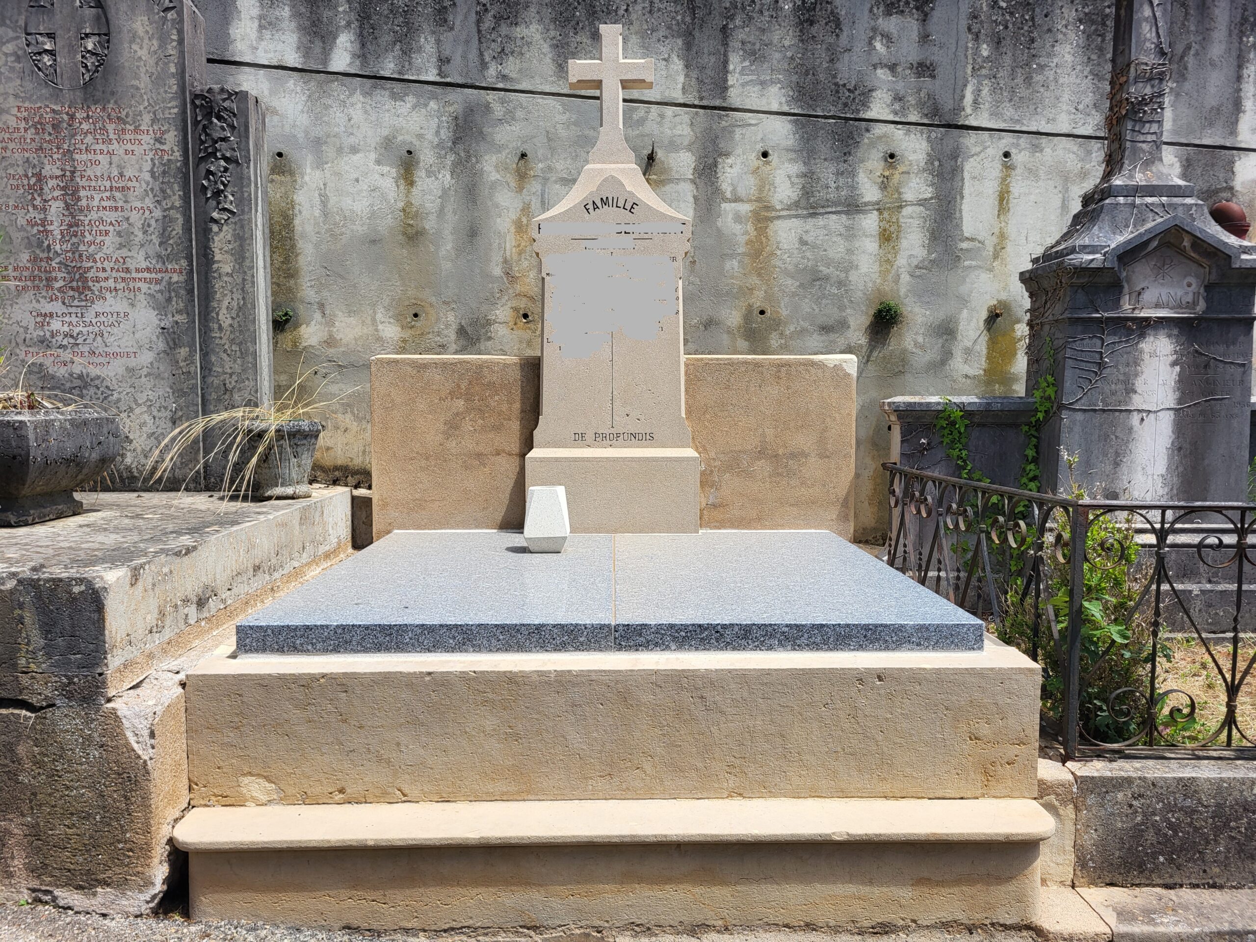 La réfection du monument